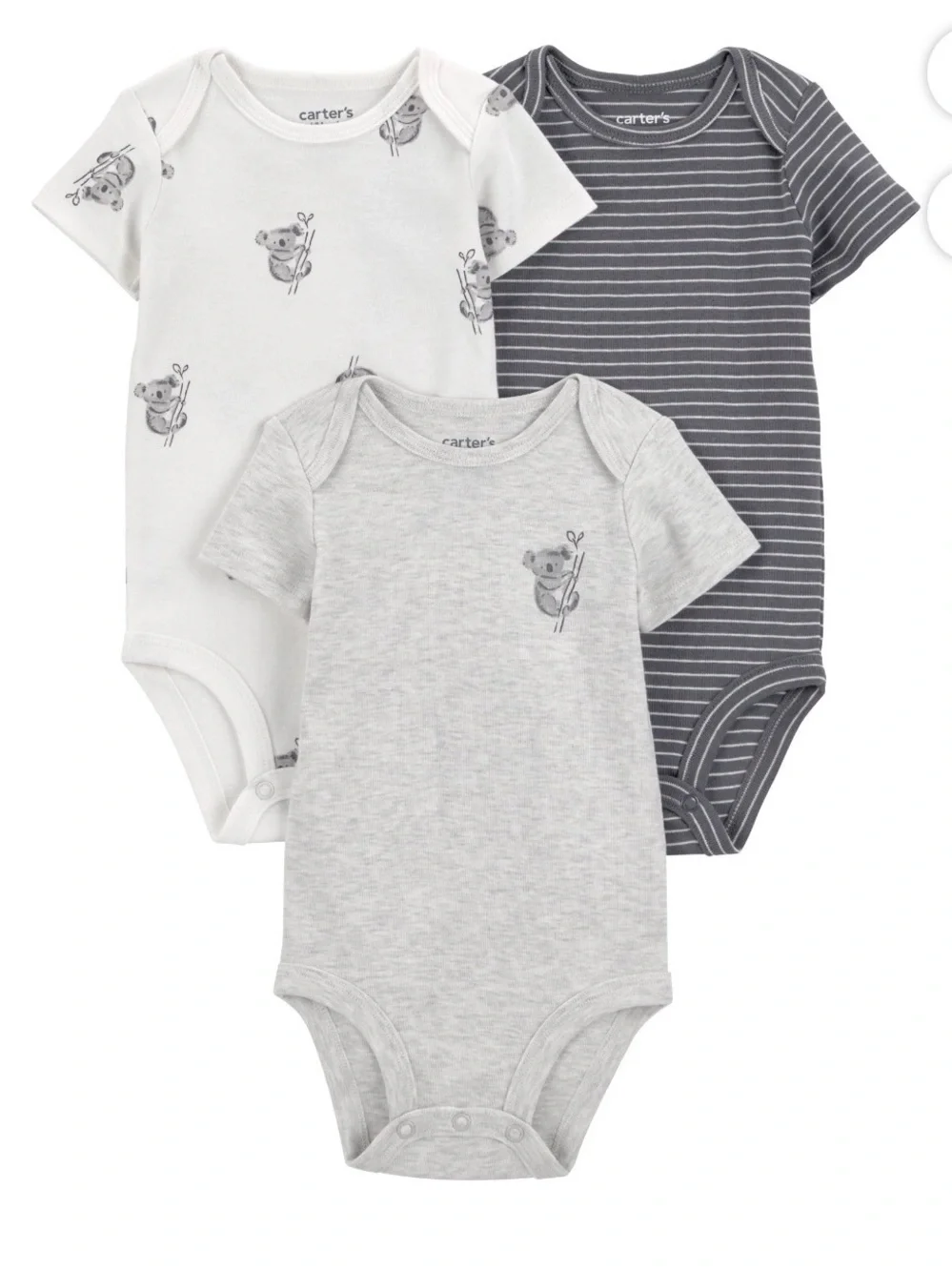 Carter's Child of Mine Baby Bodysuits, 6-Pack, Sizes Preemie newborn